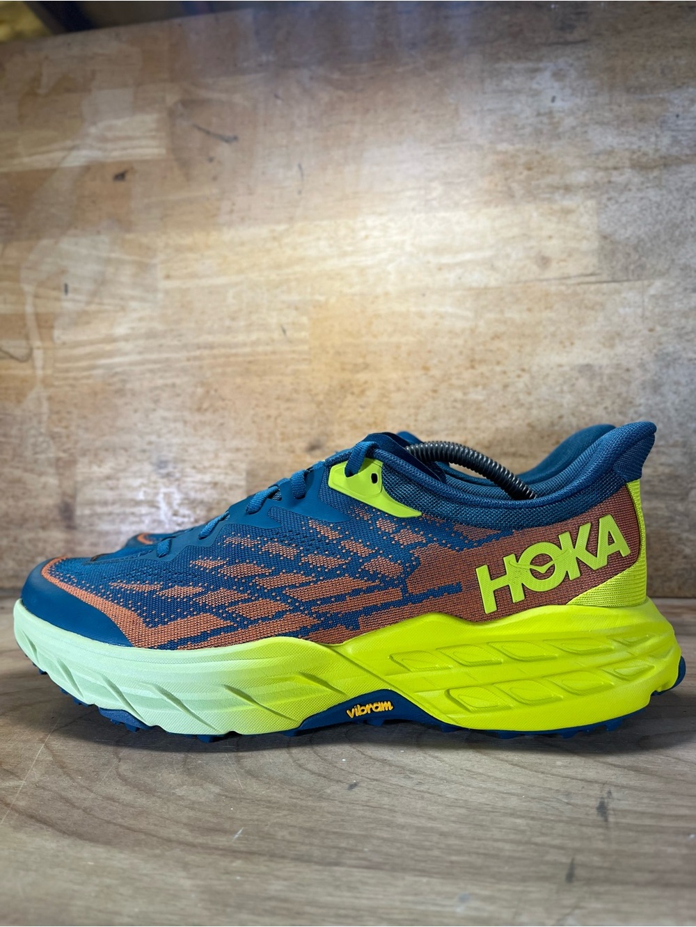 NEW Hoka One One Speedgoat 5 Mens Size 11 Trail Running Shoes Sneakers Blue - Picture 6 of 13